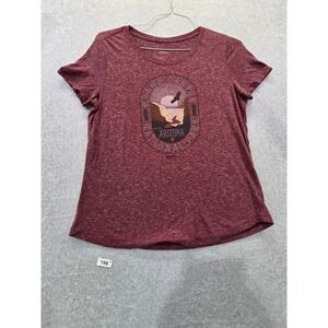 Sonoma National Geographic Grand Canyon National Park Graphic Tee Burgundy Large